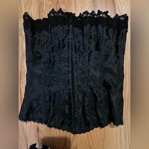Black Frederick’s of Hollywood Corset